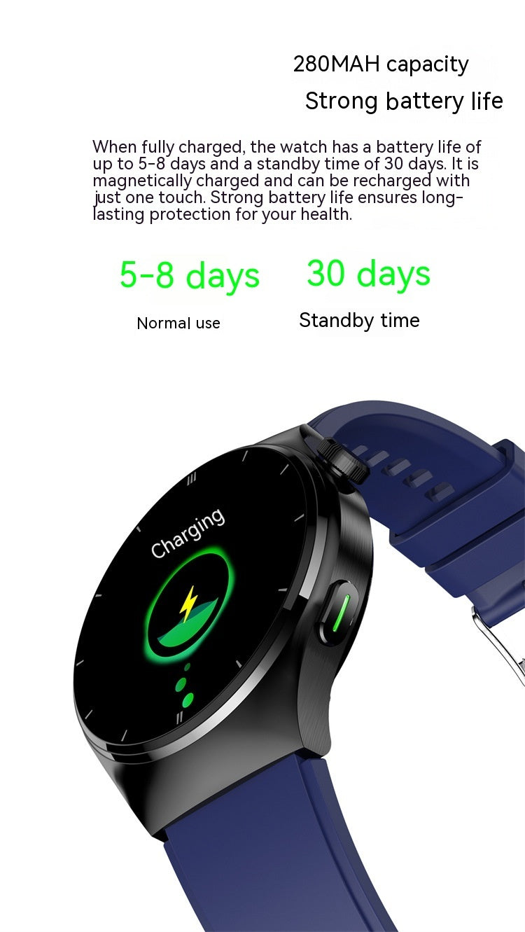 F320 Smart Watch Bluetooth Calling Uric Acid Blood Fat Blood Sugar Heart Rate Body Temperature Health Sport Smart Watch