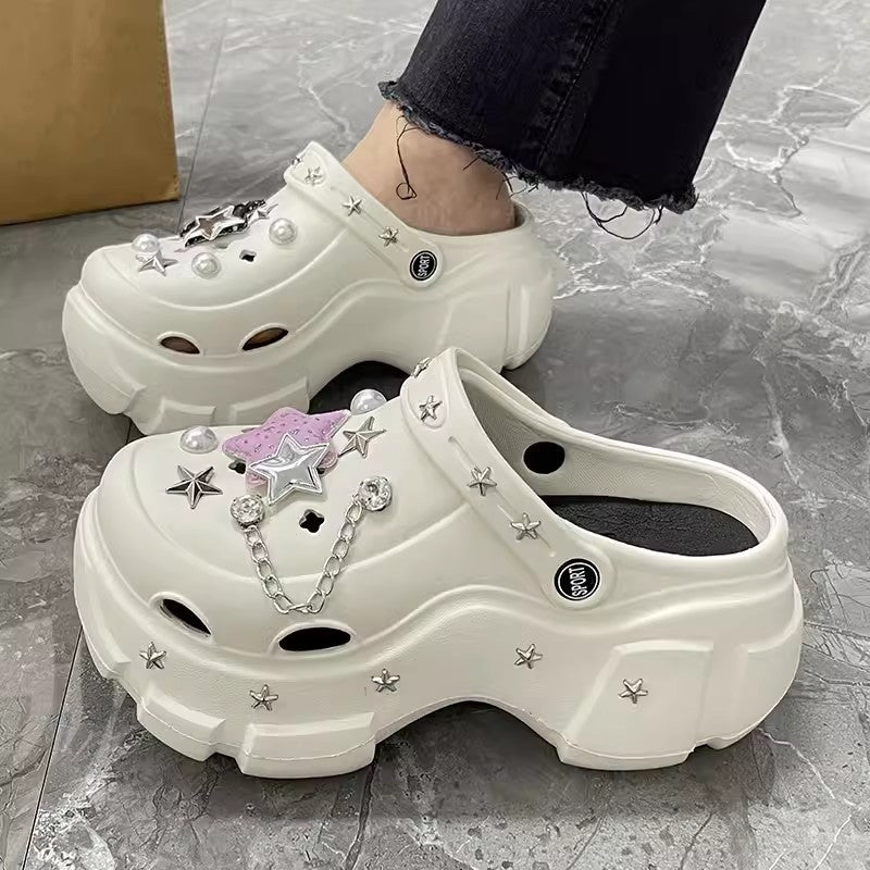 7CM High-top Hole Shoes Y2g XINGX Sweet Cool Style